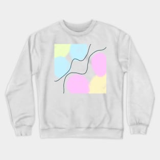 Colorful watercolor abstract texture Crewneck Sweatshirt